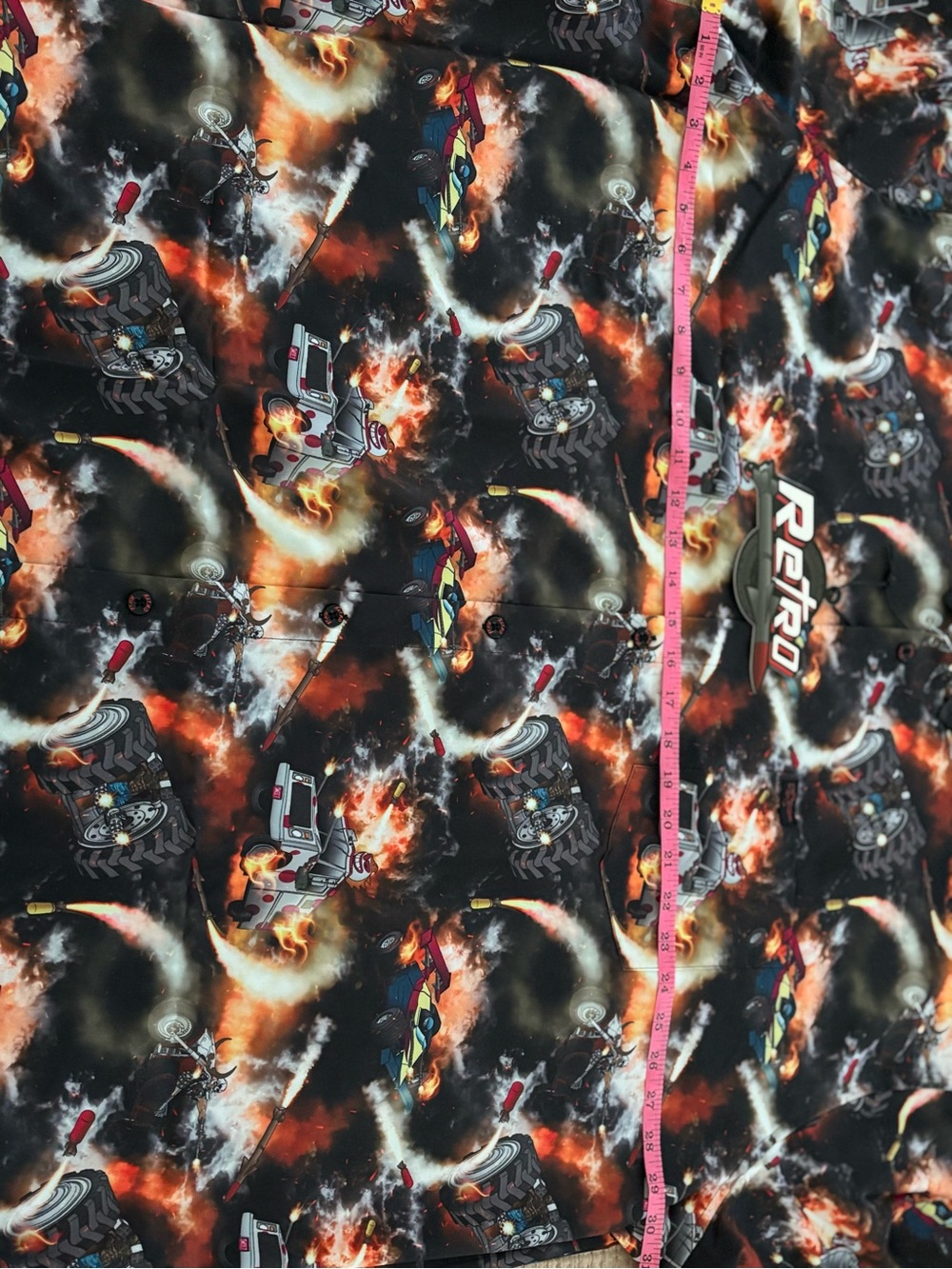 Retro Rifle Twisted Button Down - 4XL - Picture 7 of 10